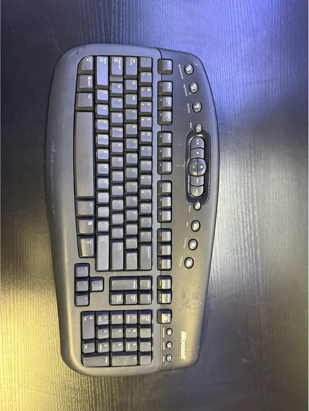 Microsoft Wireless MultiMedia Keyboard 1.1 Model 1014 WUR0445 Keyboard Only